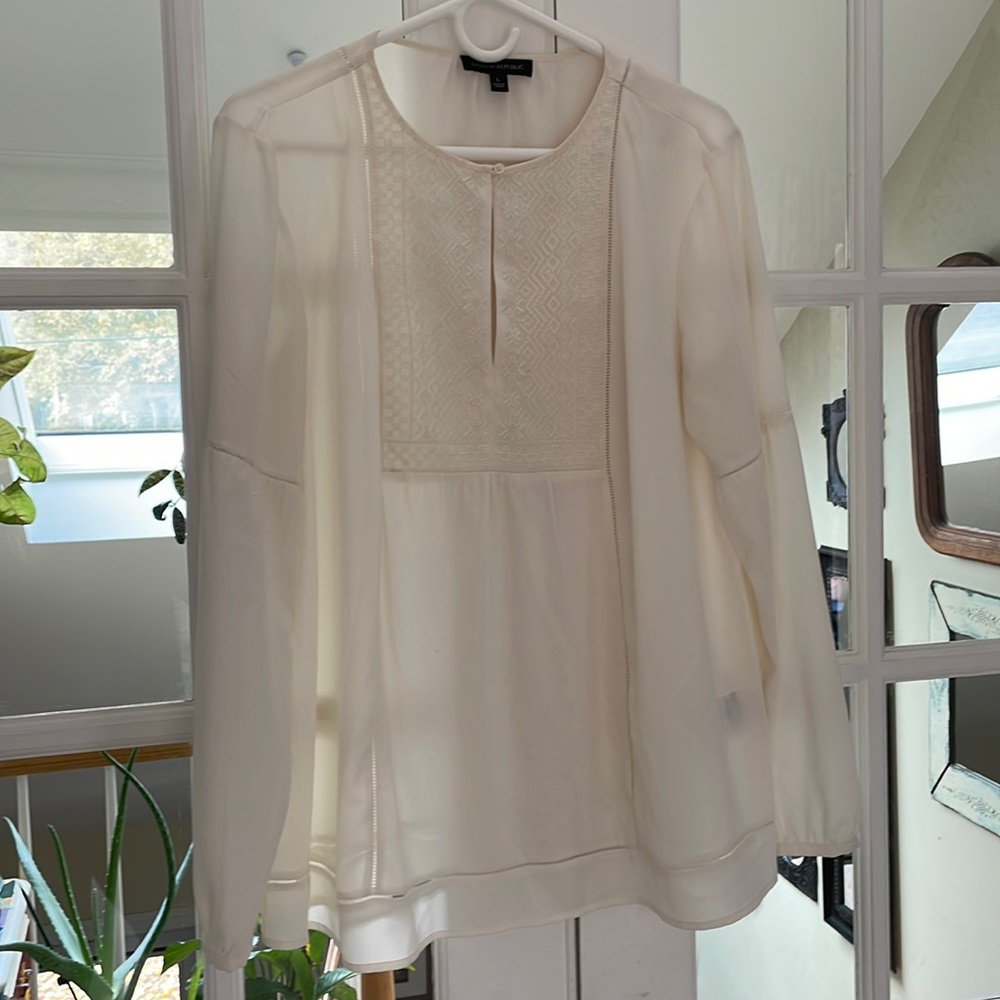 Banana Republic tunic blouse